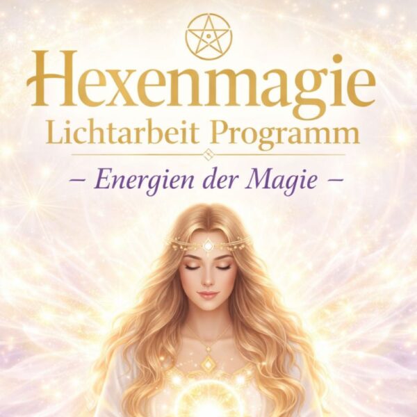 Hexenmagie Lichtarbeit Programm - Energien der Magie