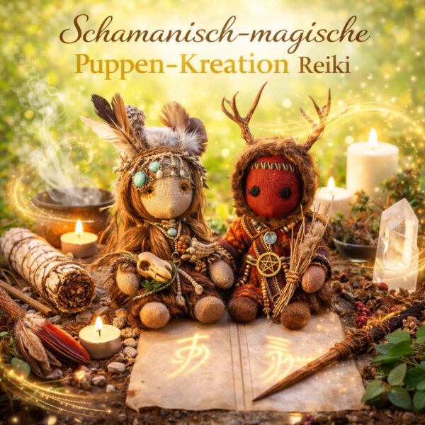 Schamanisch-magische Puppen-Kreation Reiki